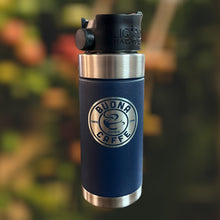 Load image into Gallery viewer, Buona Caffe Insulated Stainless Steel Bottle with Magnetic Lid - 16oz