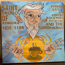 Load image into Gallery viewer, Saint Drogo of Sebourg T-Shirt by Artist Marion Ivy
